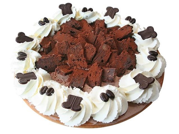 Chocolade Brownievlaai 12 personen